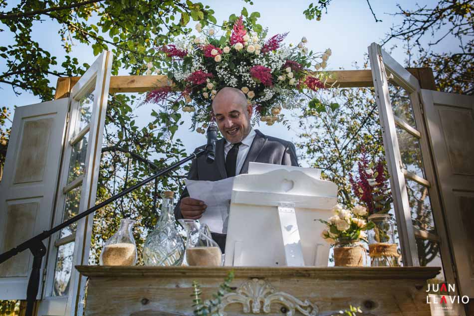altares de boda rústicos para bodas en Asturias