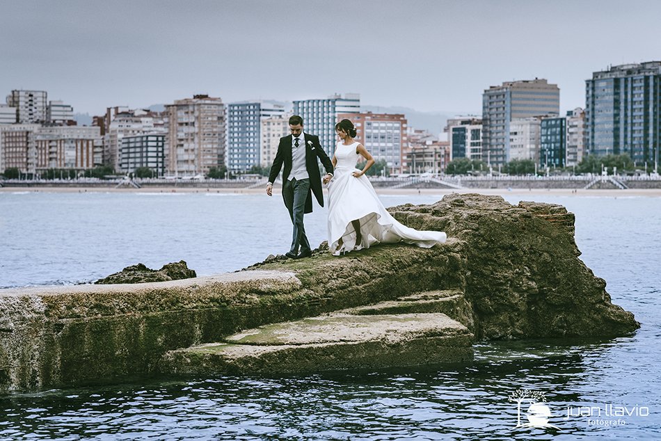 Bodas en Gijón: Casarse junto al mar.